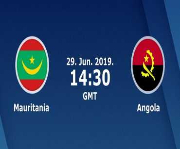 ملخص مباراة موريتانيا وانجولا
