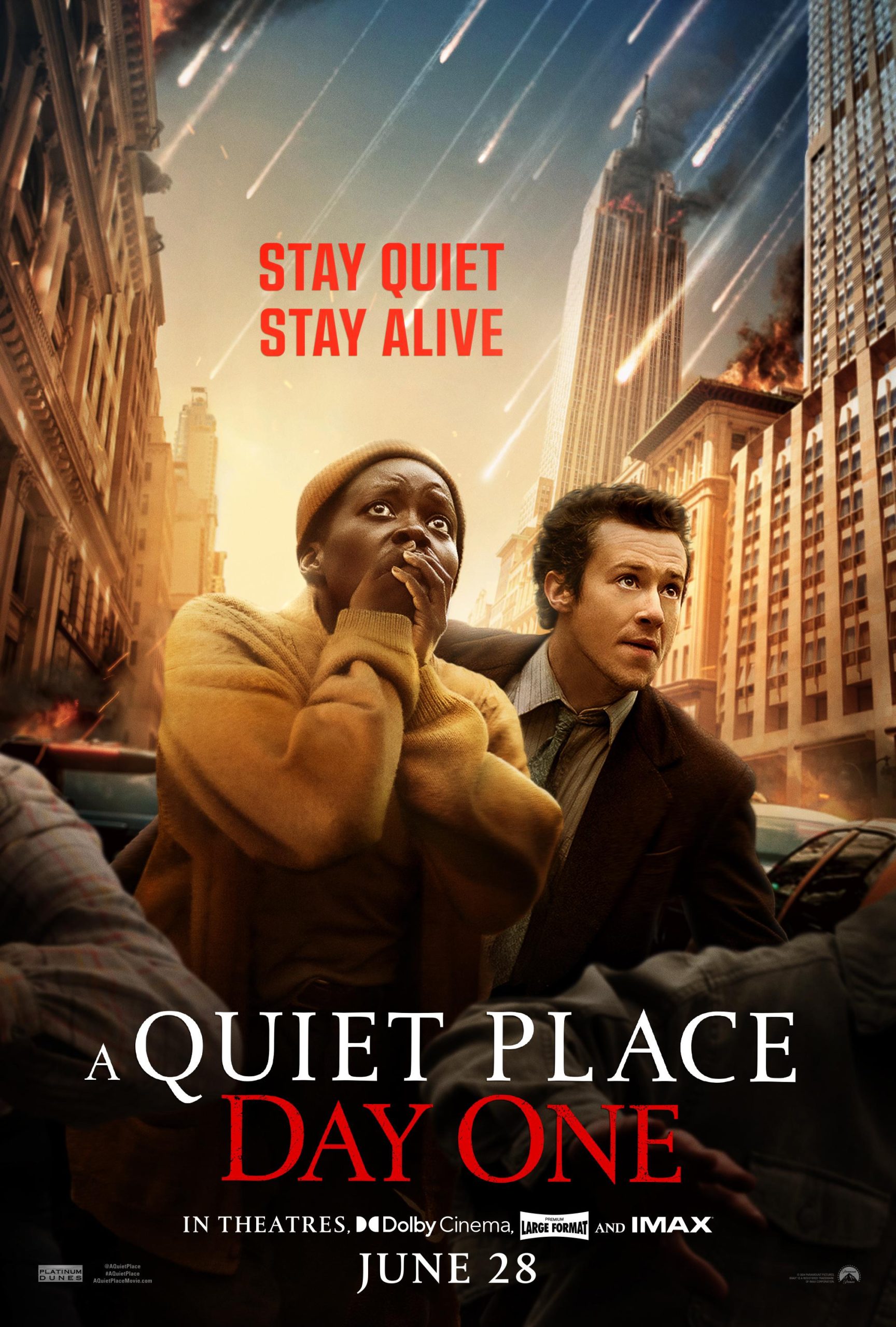 فيلم A Quiet Place: Day One 2024 مترجم اون لاين